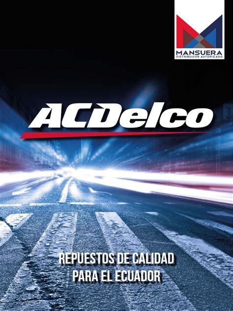 Catálogo ACDelco | PDF | Lubricante | Renault