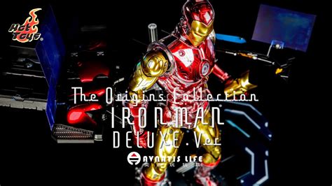 HOT TOYS 漫畫版鋼鐵人 豪華版 HOT TOYS CMS D The Origins Collection Iron Man DELUXE Ver 奕直玩玩具