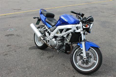 Stock Suzuki SV Naked Mile Trap Speeds DragTimes