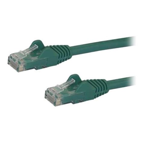 StarTech.com 100FT Cat6A 10GbE Shielded (S/FTP) Snagless Patch Cable 26AWG — Green (Single) (N6PAT-C6A-STP-100FT-GN-1PK)