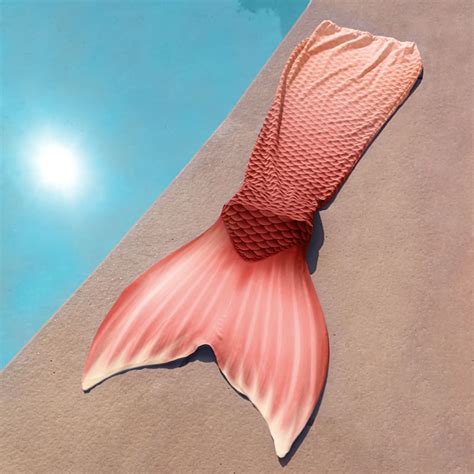 Coral Luna Mermaid Tail Skin Two Oceans Mermaid Tails