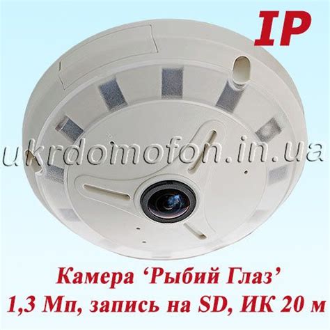 Панорамная IP камера видеонаблюдения Рыбий Глаз