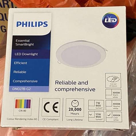 Jual PHILIPS Downlight LED DN027B 10 Watt 5 inch - Natural 4000K di ...