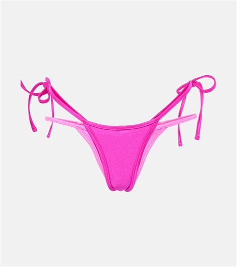 Same Double Layer Bikini Bottoms In Pink ModeSens