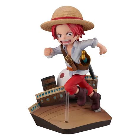 Toystnt One Piece Serie G E M Estatua Pvc Shanks Run Run Run