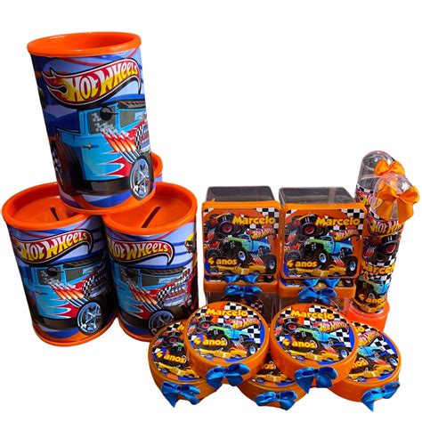 Lembrancinha Hot Wheels Itens Personalizados Elo