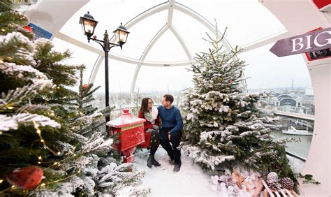 Admire London From Inside A Magical Snow Globe At The London Eye