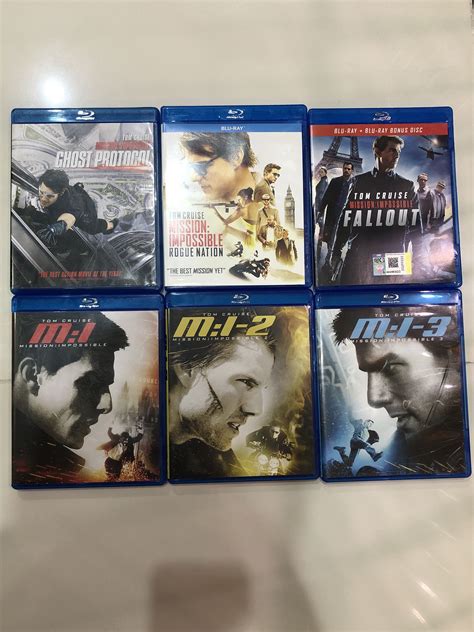 Blu Ray Movie Collection Mission Impossible” Hobbies And Toys Music
