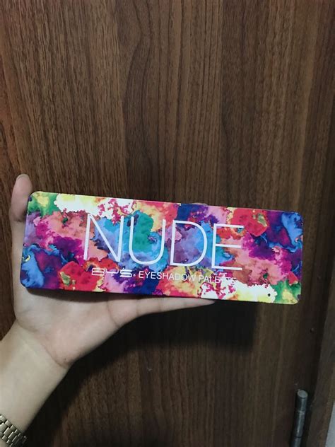 Bys Nude Eyeshadow Palette Beauty Personal Care Face Makeup On