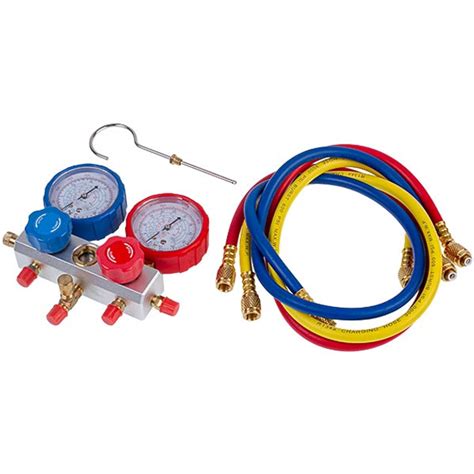 Манометрический коллектор 2- вентильный SBF-L-03 R134A (R410A R404A R22 ...