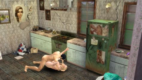 Nude Fridge Woohoo Grunge Package WickedWhims LoversLab