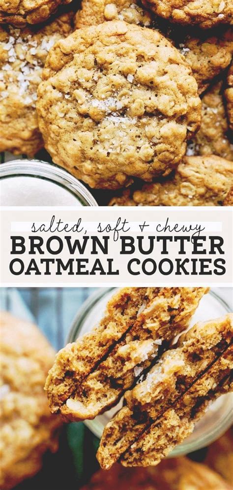 Brown Butter Oatmeal Cookies Artofit