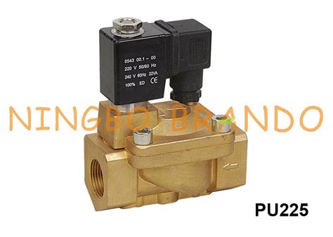 Shako Type Brass Solenoid Valve Pu Pu