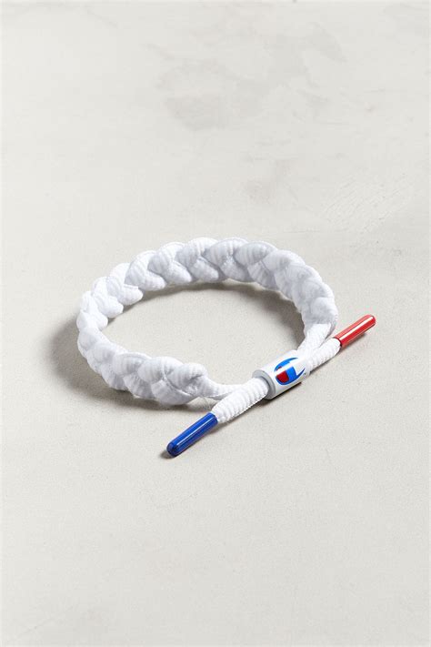 Rastaclat X Champion Braided Bracelet | Mens accessories fashion, Mens ...