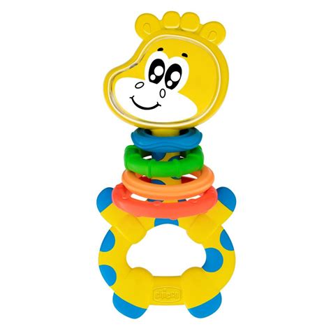Игрушка-погремушка CHICCO Жираф 00010053000000 - купить в ОМА