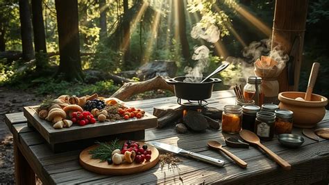 Skogens Gourmetskafferi Matlagning Med Naturens Råvaror Retroactive