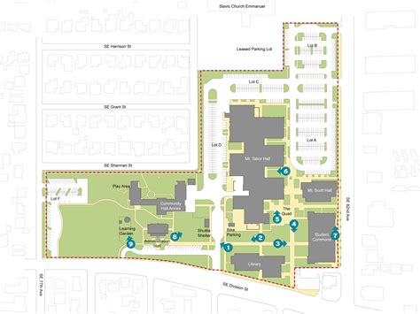 Pcc Southeast Campus Map