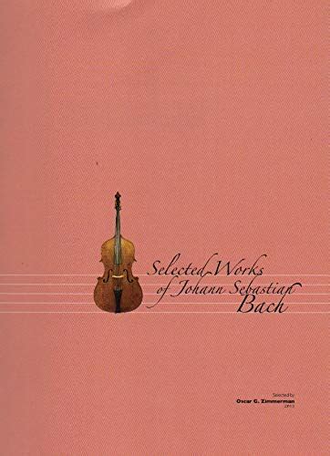 Complete Double Bass Parts Selected Works Of Js Bach Oscar