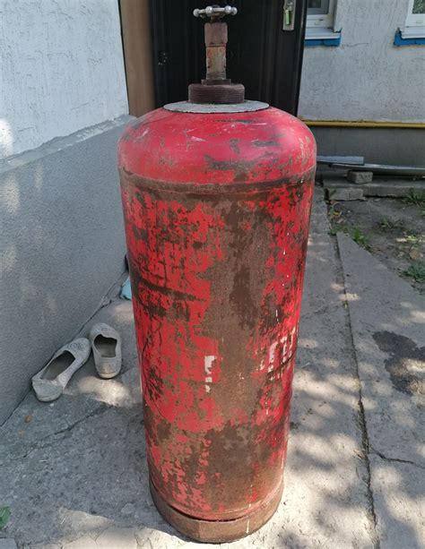 Балон газовый с вентелем 50л пустой: 700 грн. - Газові балони Підгірці ...