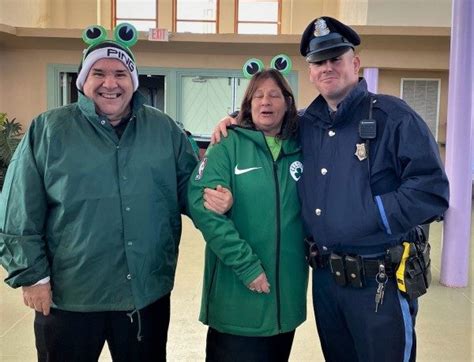 Massachusetts State Police Take Polar Plunge To Raise Money For Special