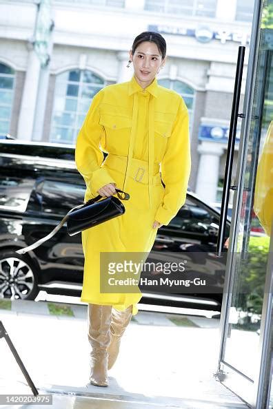 Actress Claudia Kim Aka Kim Soo Hyun Attends The Jil Sander