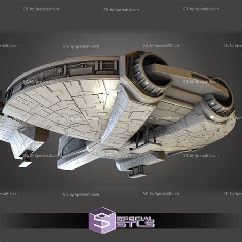 Ebon Hawk 3d Printing Model From Starwars Stl Specialstl