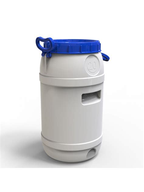 Купить Бідон пластиковий харчовий 20 л - от интернет-магазина Inter oil