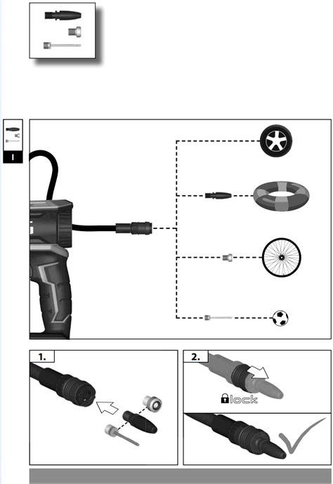 AEG BK18C 18V High Pressure Inflator Instruction Manual
