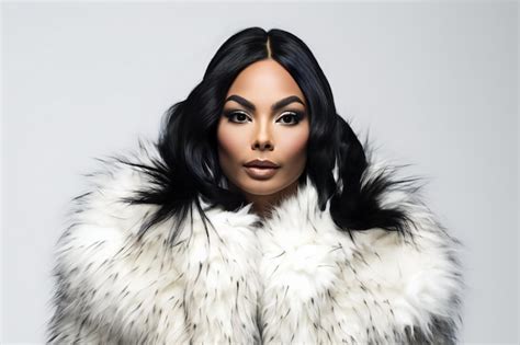 Premium Photo Portrait Of A Beautiful Brunette Woman In A Fur Coat