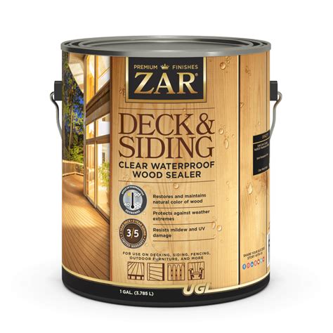 ZAR (Зар) CLEAR WOOD SEALER Бесцветное палубное масло по дереву (НОВАЯ ...