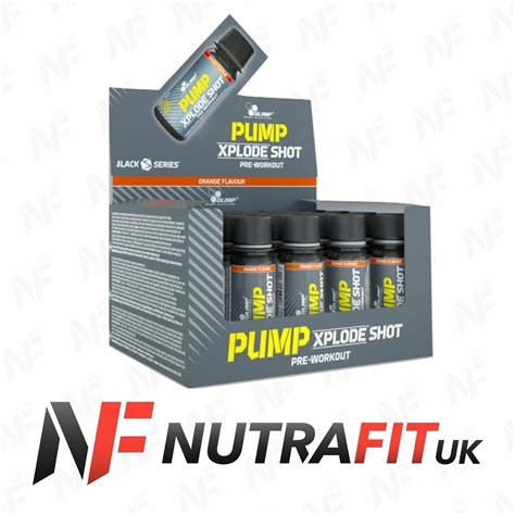 Olimp Pump Xplode Shot Pre Workout Energy Arginine Citrulline Caffeine