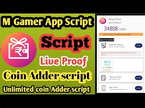 MGamer App Script MGamer App Unlimited Trick MGamer App Unlimited