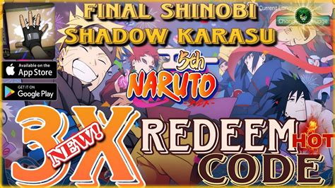 Final Shinobi Shadow Karasu New X Redeem Code Cool Anime Graphics