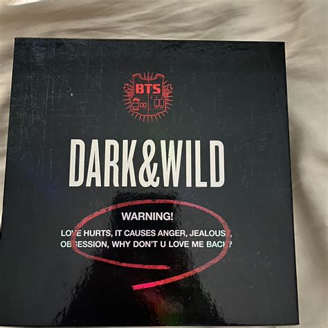 Bts Dark And Wild Album Has Some Scratches Bts Depop