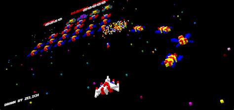 Galaga Ship 3d