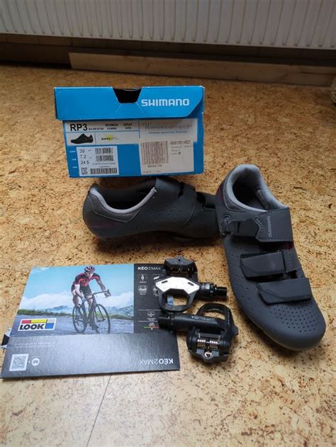 Rennrad Set Klickpedale Look Und Schuhe Von Schimano Kaufen Auf Ricardo