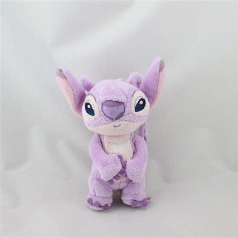 Peluche Stitch De Lilo Et Stich Mauve Rose Disneyland