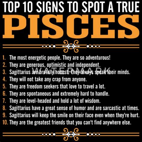 Top 10 Signs To Spot A True Pisces Men’s Premium T Shirt Spreadshirt