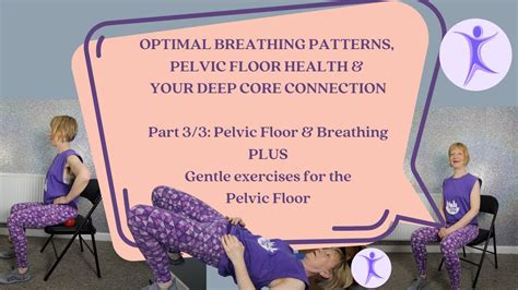 Breathing And Its Connection To The Pelvic Floor Plus Gentle Exercises