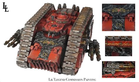 Blood Angel Heresy Era Spartan Land Raider Lillegend Commission