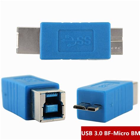 สายเคเบิลแปลง Usb 30 หัวแปลง Usb30 ความเร็วสูง B ตัวเมีย Micro B