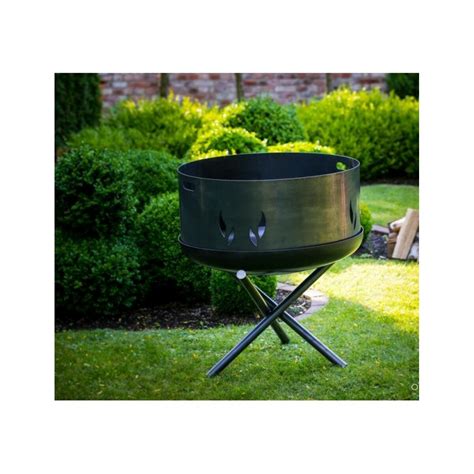 Farm Mdlt Pare Feu Droit Pour Brasero En Acier 60cm 70cm 80cm