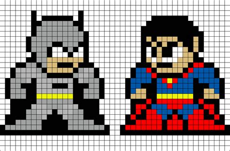 batman-vs.-superman-pixel-art-pixel-art-superman-batman-8bit-superhero ...