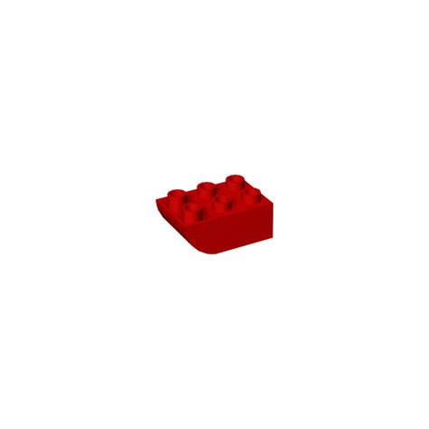 Duplo Red Brick 2 X 3 With Inverted Slope Curve 98252 Brick Owl