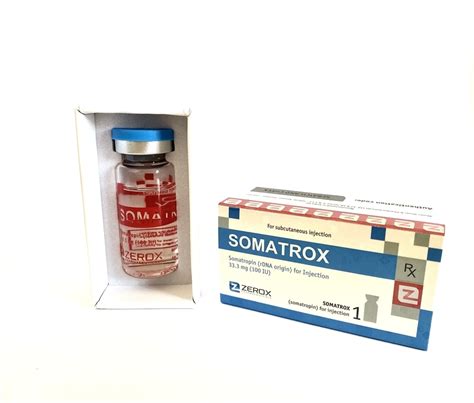 Buy Somatrox 100iu Liquid Zerox Pharmaceuticals Human Growth Hormone