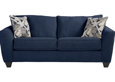 Sandia Heights Blue Gel Foam Sleeper Loveseat By Rooms To Go