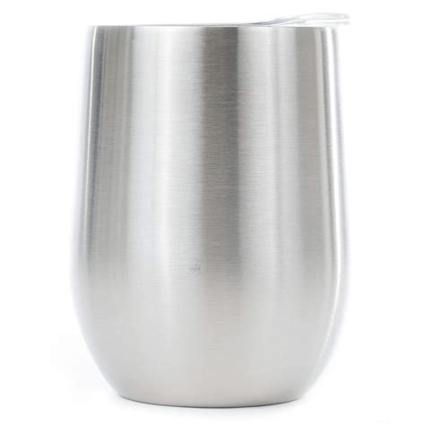 12 oz Stemless Stainless Steel Wine Tumbler | Greatness Line