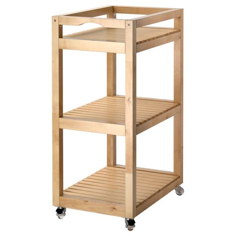 MOLGER Vozík, breza, 33x47x76 cm - IKEA