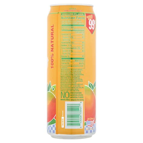 Arizona Iced Tea Mango Nutrition Facts - Nutrition Ftempo