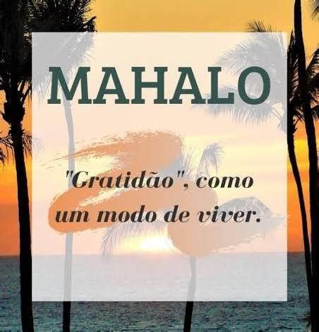 O Que Significa Mahalo - Narizinho : O que é Mahalo?